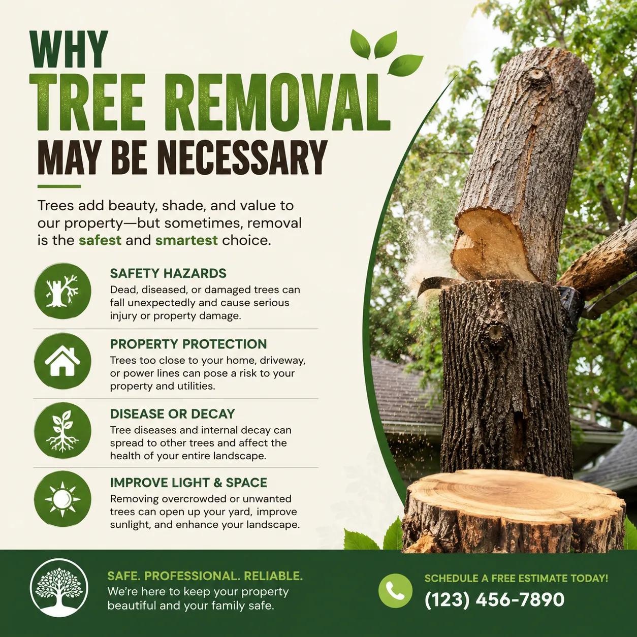 Why Tree Removal May Be Necessary After
Heavy Snowfall